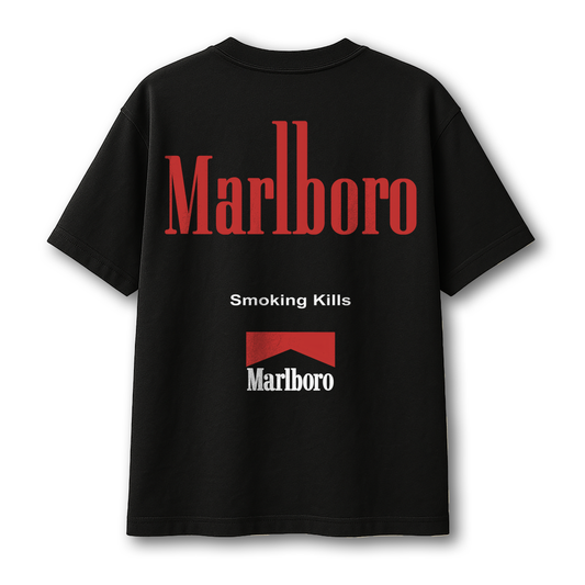 BLACK MARLBORO TEE